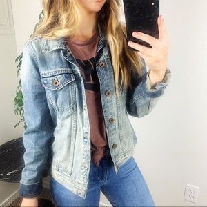 Light Blue Denim Jacket - Women's Classic Jean Jacket